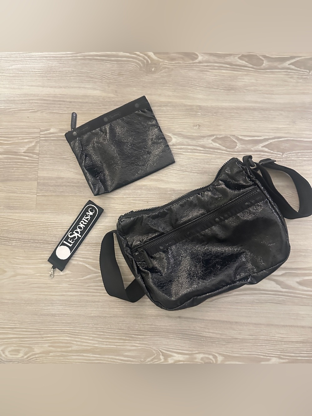 Lesportsac Shiny Classic Hobo